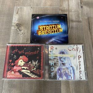 Red Hot Chili Peppers 3 CD Lot Stadium Arcadium By the Way One Hot Minute